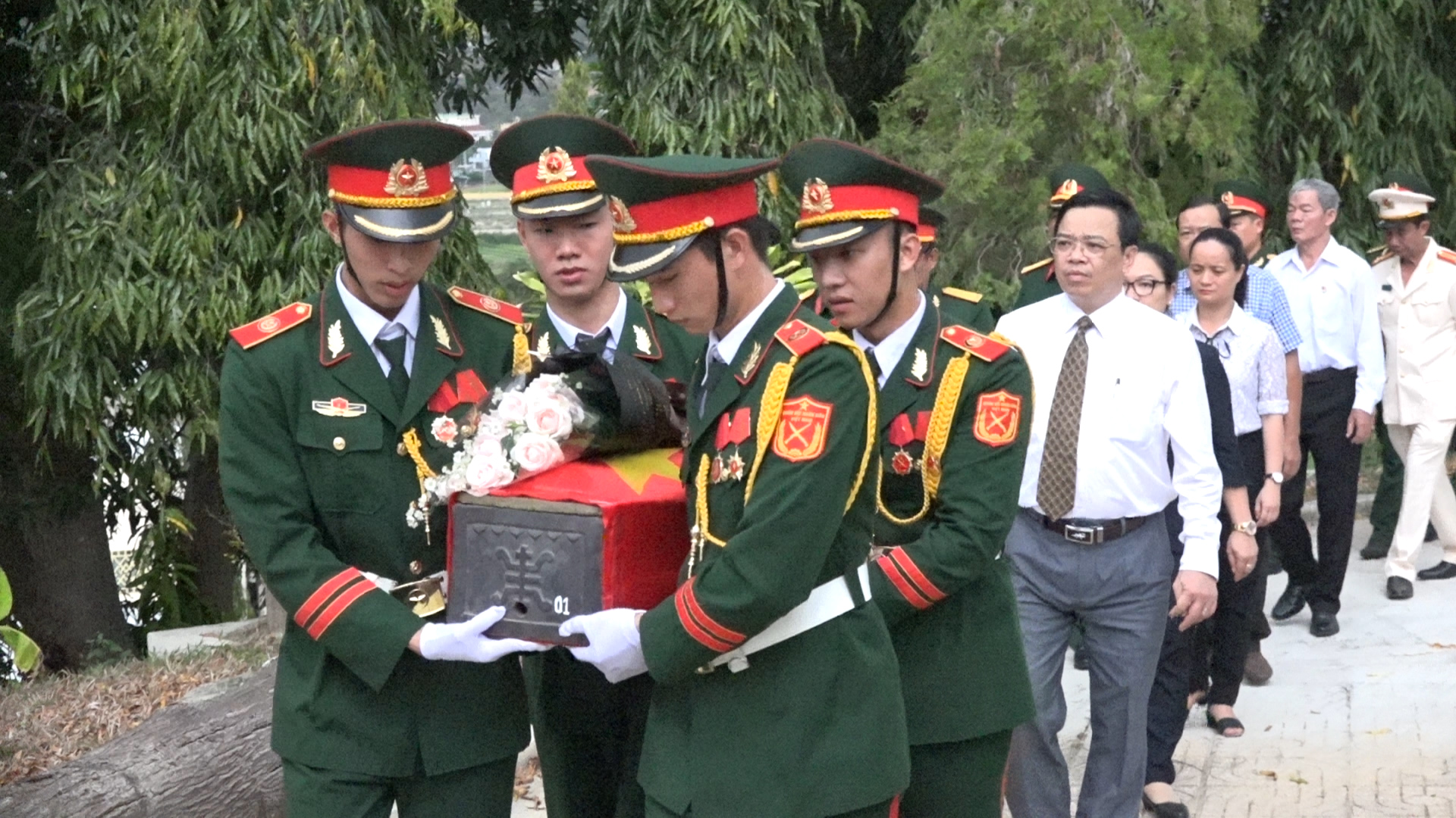 Khánh Hòa tổ chức lễ truy điệu và an táng liệt sĩ Nguyễn Khắc Tâm

